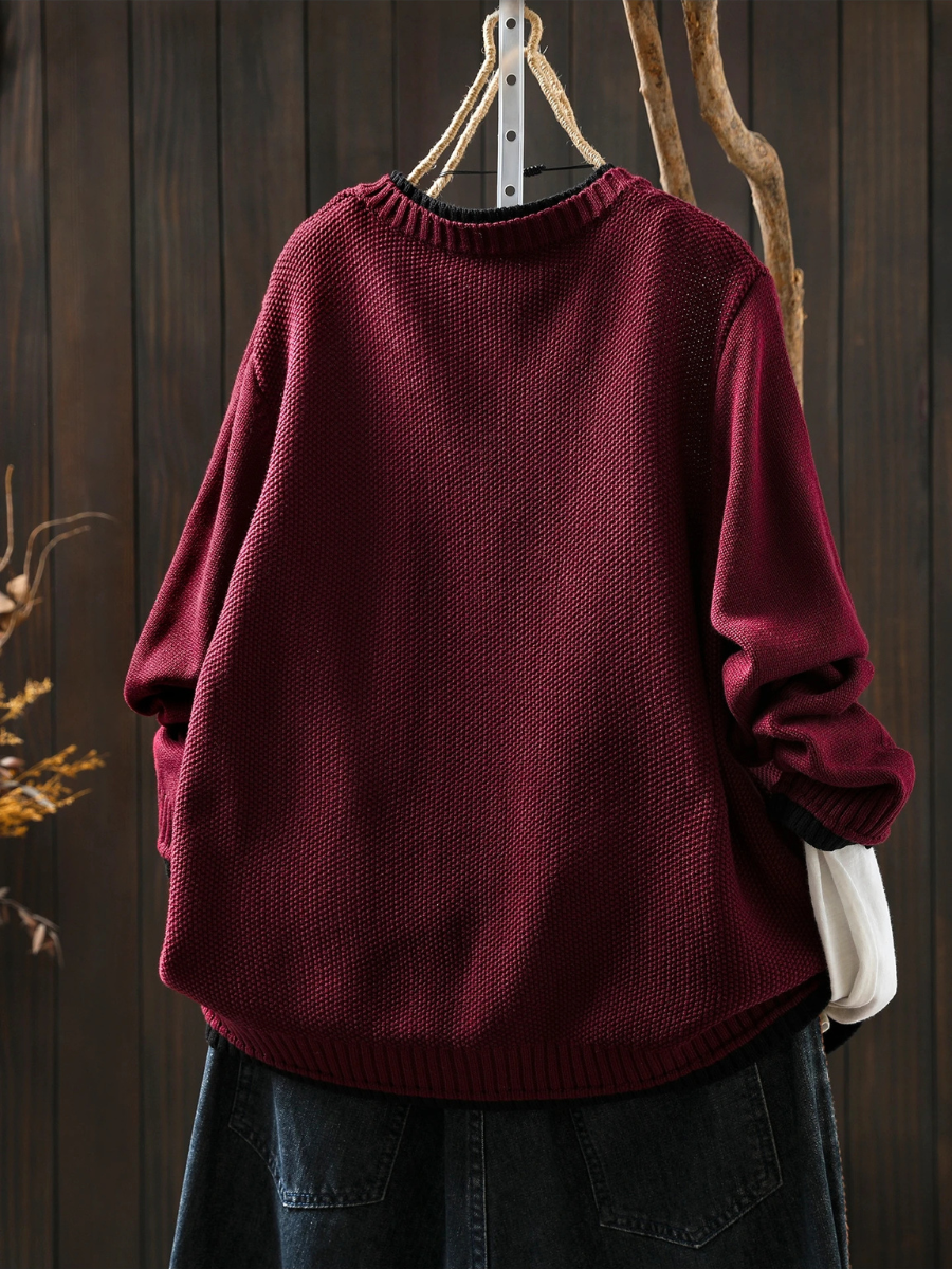 THE ISOLDE | STRIKKET KARDIGAN MED TEKSTUR