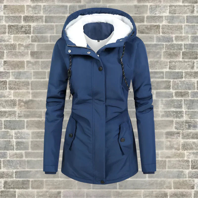 Annett | Plissert vinterjakke