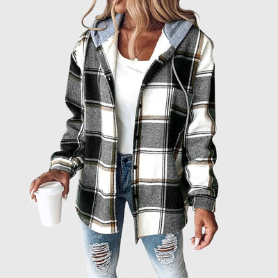 Martina | Jakke med knappelukking i mesh for kvinner