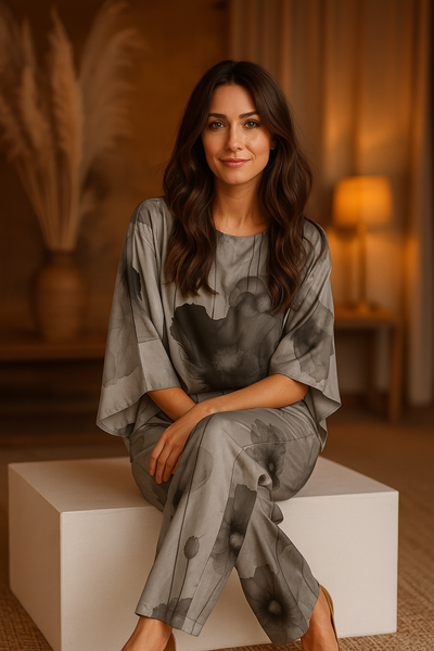 Abby | Satin to-delt damestett