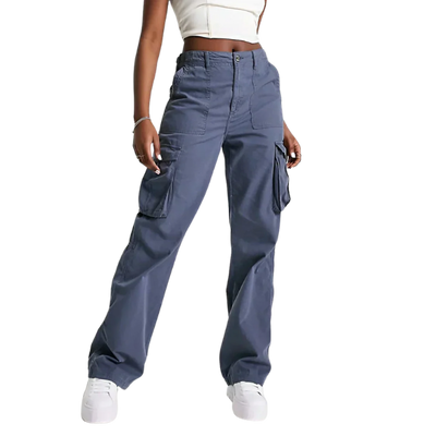 Elvíra |  Cargobukser med justerbar linning