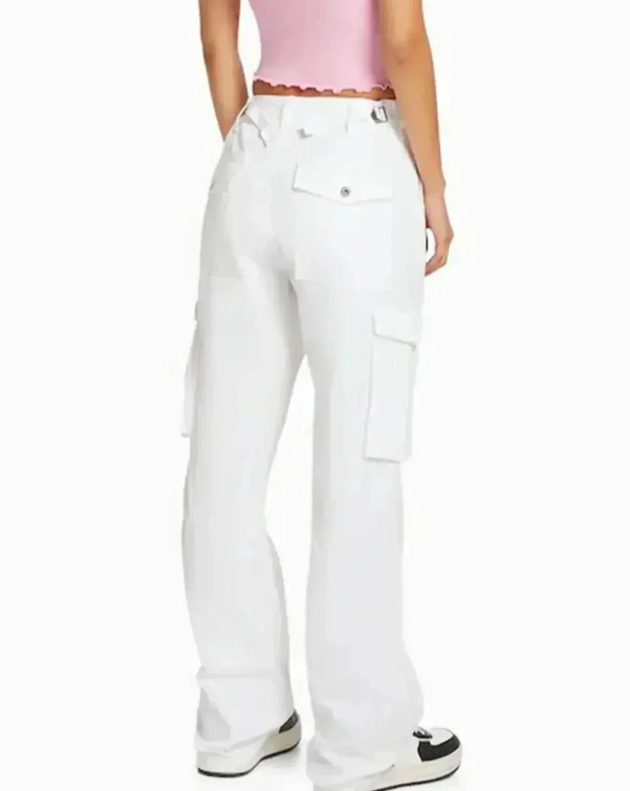 Elvíra |  Cargobukser med justerbar linning