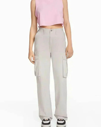 Elvíra |  Cargobukser med justerbar linning