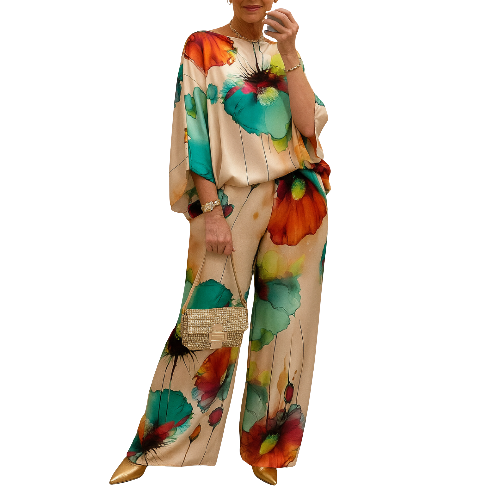 Abby | Satin to-delt damestett