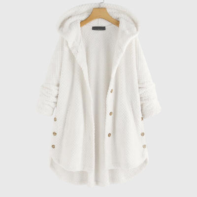 Franca | Fleecejakke med hette